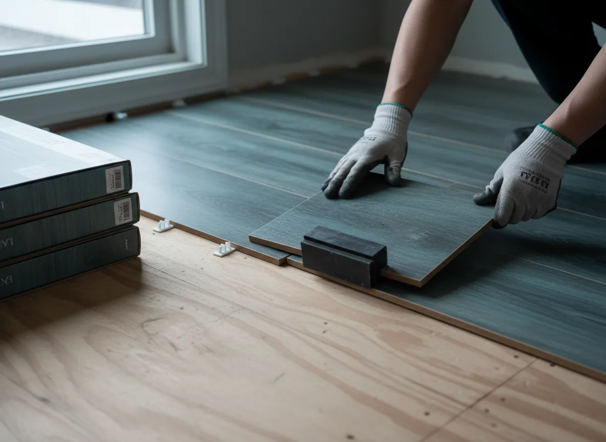 Luxury Vinyl Plank Installation company in Crosby, ND